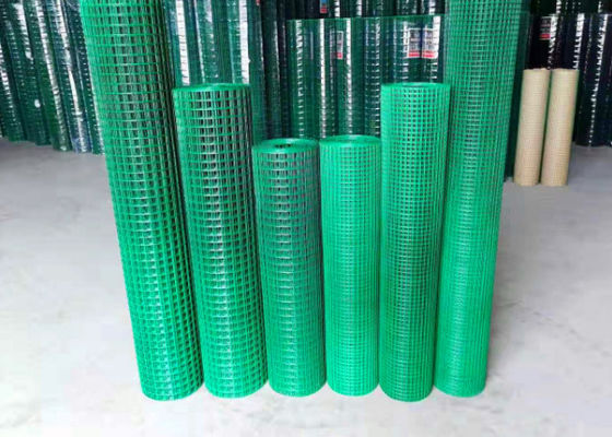 18m Schermende de Comités van de Lengte Groene Plastiek Met een laag bedekte Draad Pvc Met een laag bedekte Draad Mesh Rolls