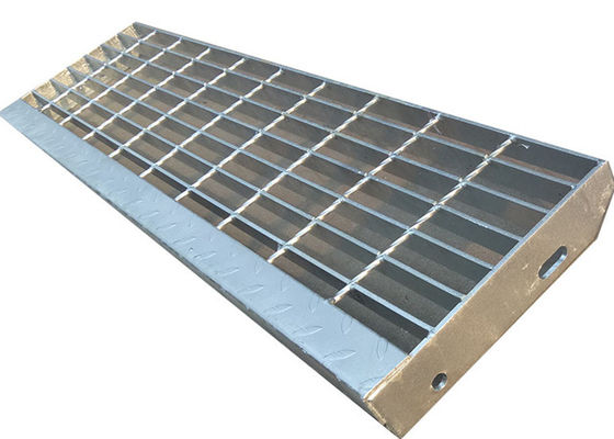 De metaalstructuur randde Gegalvaniseerde Staalgrating Platform Middenkoolstof