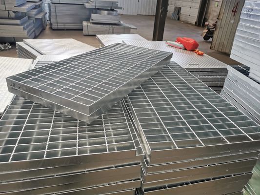 Vierkante van de het Staalrooster van de Haven niet Steunbalk de Tredeloopvlakken 40mm voor Hygiënetechniek