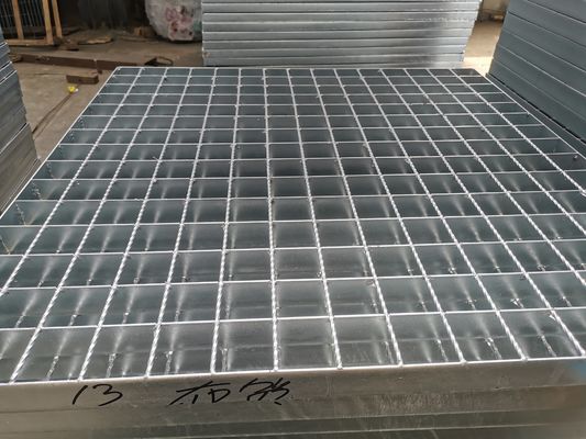 Vierkante van de het Staalrooster van de Haven niet Steunbalk de Tredeloopvlakken 40mm voor Hygiënetechniek