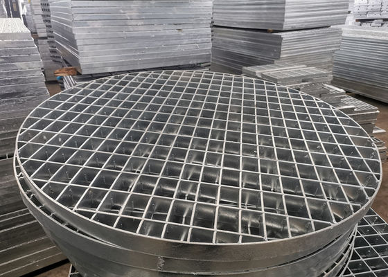De openlucht Ronde Dekking Gegalvaniseerde Gesloten Druk van Drainageroosters S304