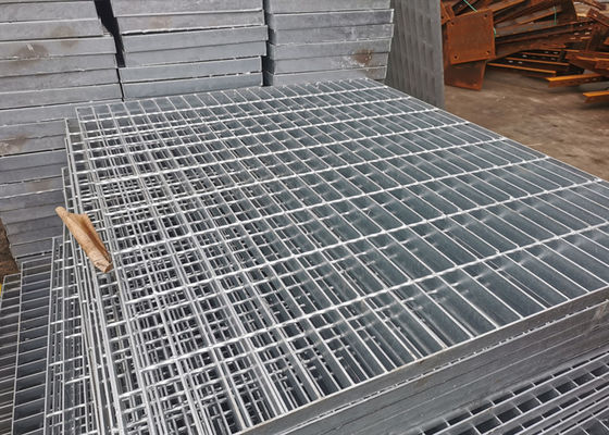 Grating van de Steunbalk niet Op zwaar werk berekend Gegalvaniseerd Gang Platform 75x10mm