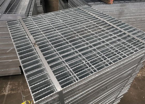 40mm Gegalvaniseerde Raspende S275JR 304 het Roestvrije staalrooster van de Hoogte Openlucht Hete Onderdompeling