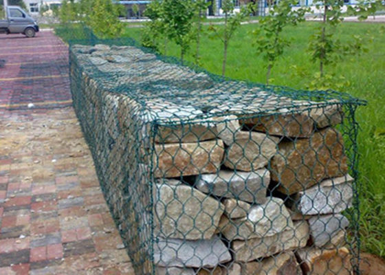 Het anti Corrosieve Gabion-Weven van Draadmesh panels hexagonal double twisted