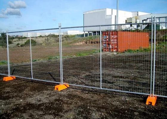 2100X2400mm Bouw Tijdelijke Omheining Panels Galvanized Standard