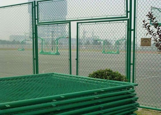 4.0mm Hete Onderdompeling de Weg van 6FT Hoogtediamond chain link fence for het Schermen