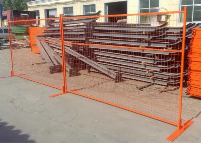 Het gegalvaniseerde Poeder bedekte Tijdelijke Omheining Panels 300mm Aangepaste met een laag Kleur